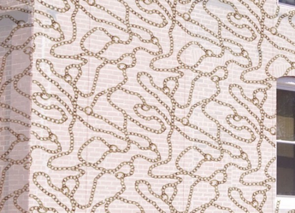 Detail of fabric pattern (Courtesy Leeza Meksin)