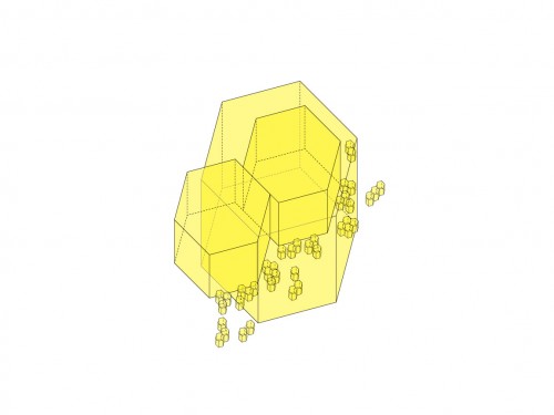 Altschul Atrium Hexagons (Courtesy common room)