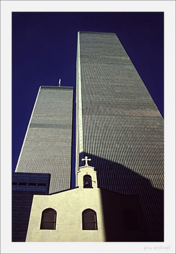 St. Nichola's church sat in the shadow of the World Trade towers will now sit in the shadow of Four World Trade.