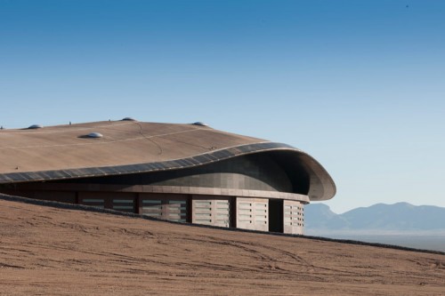 The Virgin Galactic Spaceport by Foster + Partners. (Nigel Young / Foster+Partners)