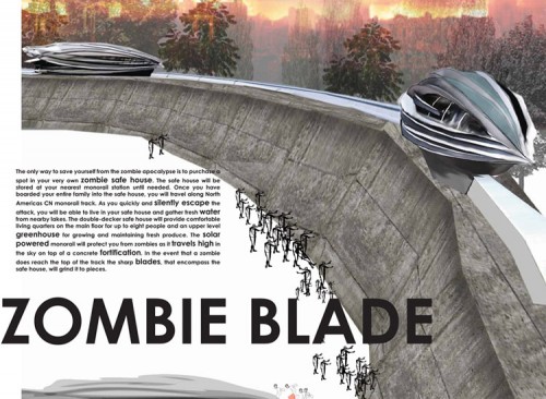 Zombie Blade. (Courtesy Zombie Safe House)