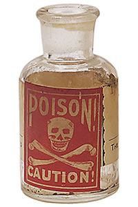 Poisonous substances are common in the built environment.
