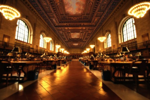 Half of the research books will be available on demand at the Rose Reading Room (Courtesy Flickr Austin_YeahBaby)