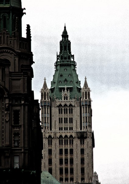 The Woolworth Building in Manhattan. (Nataraj Metz/Flickr)