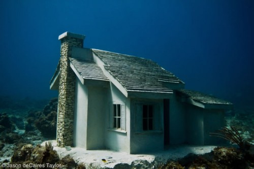 Urban Reef home in Cancun Mexico (Credit: Jason deCaires Taylor)