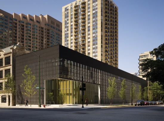 Poetry Foundation, Chicago, John Ronan Architects. (Steve Hall/Hedrich Blessing)