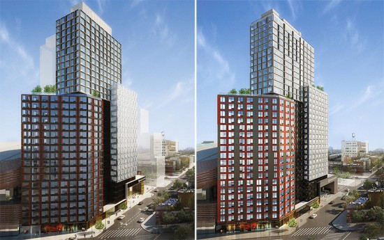 SHoP refines the design of the Atlantic Yards B2 Tower as groundbreaking approaches. (Courtesy SHoP)