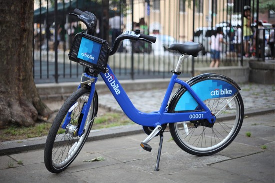 Citibikes like this one hit New York streets in May 2013. (Jesse Chan-Norris/Flickr)