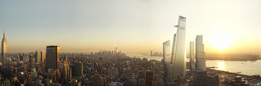 Hudson Yards stands tall on Manhattan's West Side. (Courtesy Related)