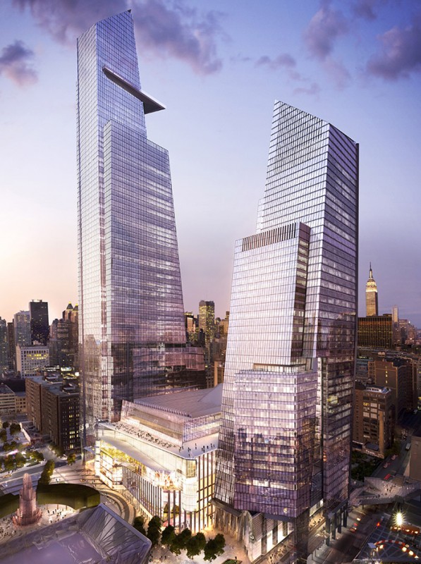 KPF's office towers on 10th Avenue. (Courtesy Related)