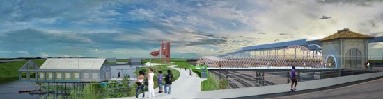 Rendering of Bronx River Right-of-Way. (Courtesy of SLO Architecture)