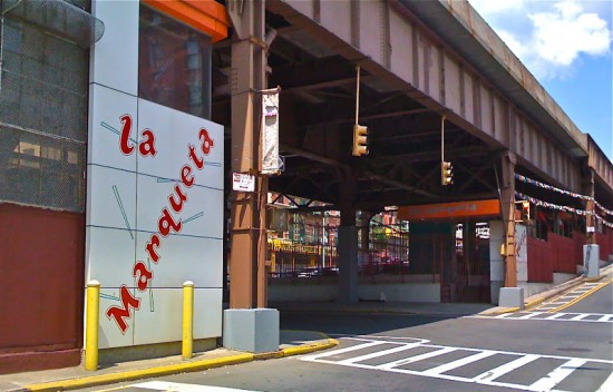 Metro-North Viaduct along Park Avenue in East Harlem (Courtesy of Harlem + Bespoke/harlembespoke.blogspot.com)
