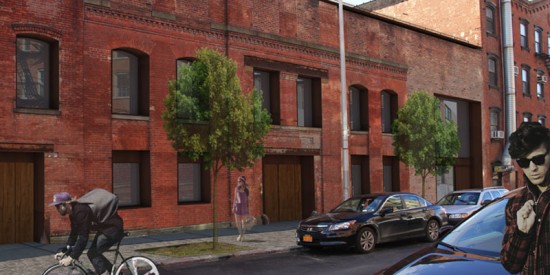 A rendering of Kickstarter's new Brooklyn Headquarters (Courtesy of Ole Sondresen Architect)