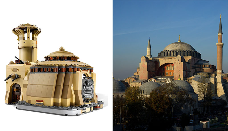 LEGO Star Wars Set Accused of Racism, Resembling Hagia Sofia by Turkish  Group