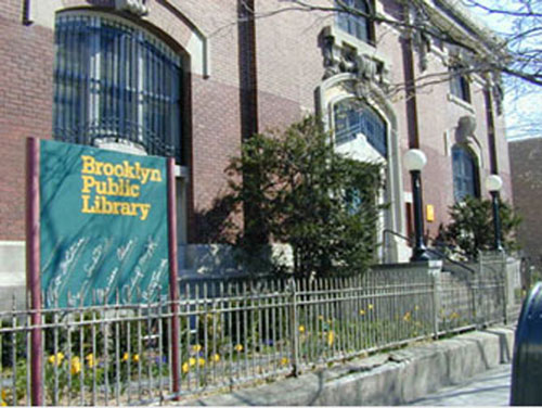 The Pacific Library (Courtesy of the Brooklyn Public Library)