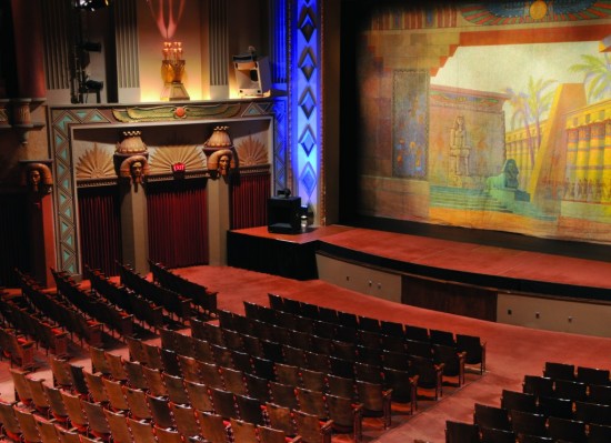 The Egyptian Theatre in DeKalb, Illinois. (Courtesy Egyptian Theatre)