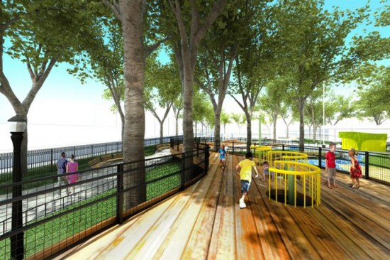 Rendering of Imagination Playground in Brownsville by the Rockwell Group (Courtesy of the Rockwell Group)