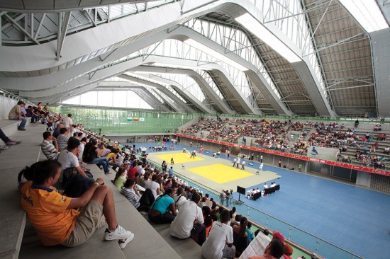 Sports Complex for the 2010 South American Games, Plan:b arquitectos + Giancarlo Mazzanti. (Sergio Gomez)