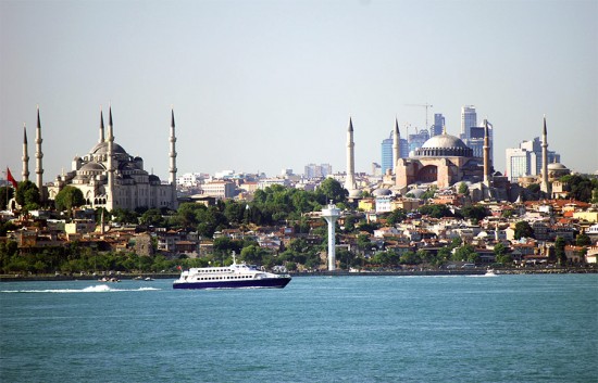 Urbanization is changing Istanbul's skyline. (Harvey Barrison / Flickr)