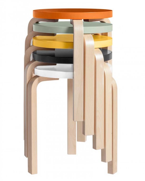 The 60th anniversary of Alvar Aalto's Stool 60 was celebrated this spring at New York's International Contemporary Furniture Fair. 