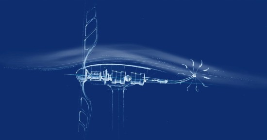 ‘Dragonfly’ Wind Turbine (Photo: Renzo Piano Building Workshop)