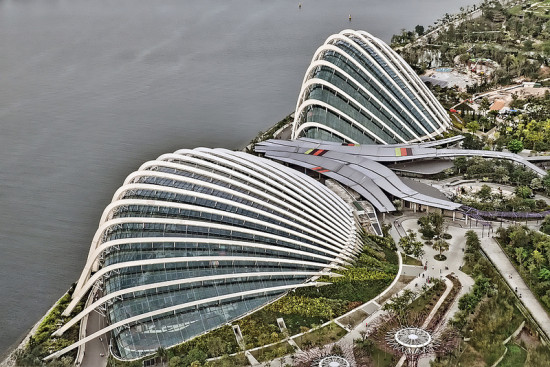 Cooling Conservatories, Gardens By the Bay, Singapore. (Courtesy Choo Yut Shing / Flickr)