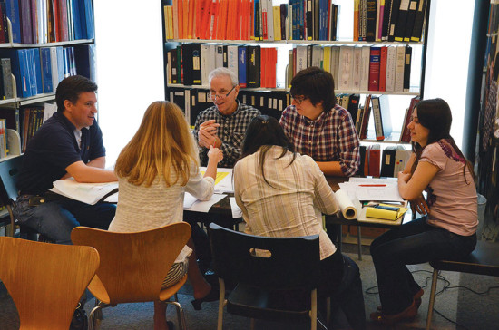 LAWRENCE W. SPECK AND OTHERS GET DOWN TO THE COLLABORATIVE BUSINESS OF ARCHITECTURE. (COURTESY PAGESOUTHERLANDPAGE)