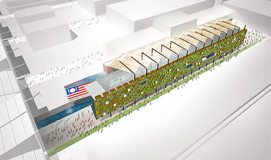The U.S. Pavilion at Milan Expo 2015. (Courtesy Biber Architects)