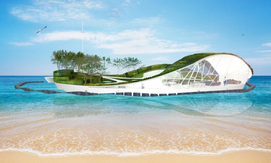 Recycled Island (Courtesy Design Villa)