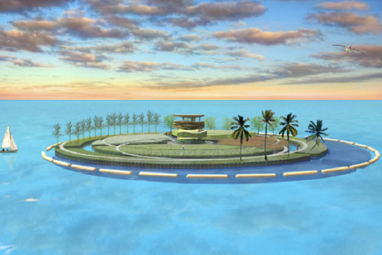 Recycled Island (Courtesy Design Villa)