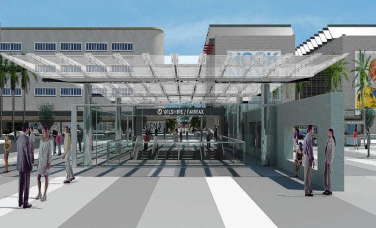 Planned Wilshire/ Fairfax Metro Station (METRO) 
