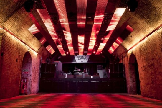 The music venue. (Courtesy House of Vans.) 