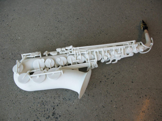 3D Printed Saxophone (Courtesy Lund University)