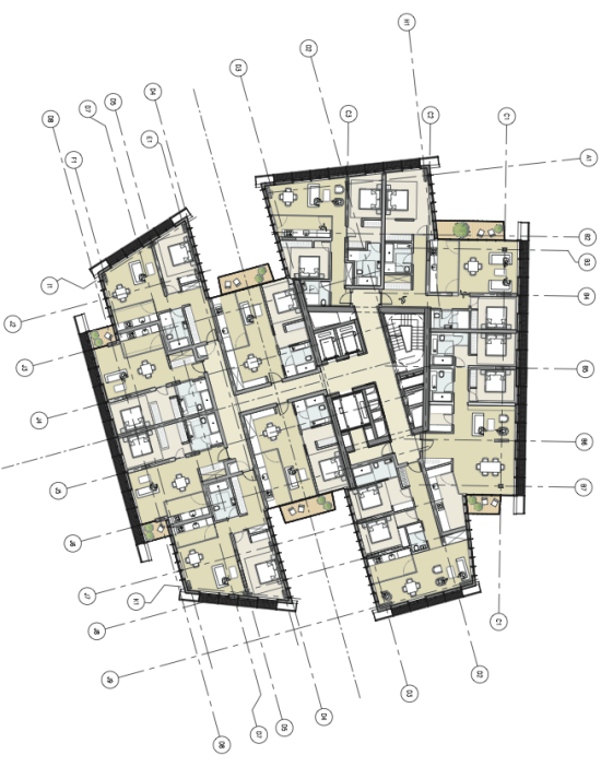 Floorplan. (Courtesy Renzo Piano Building Workshop)