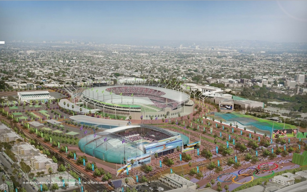 Los Angeles and San Francisco make bids to host the 2024 Olympic Games