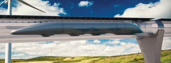 Hyperloop Transportation Technologies' concept (HTT) 