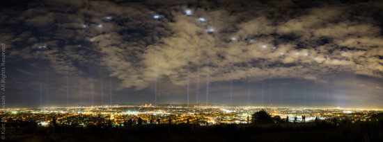 Panorama of the spotlight event by photographer Kurt Lawson. (Kurt Lawson)