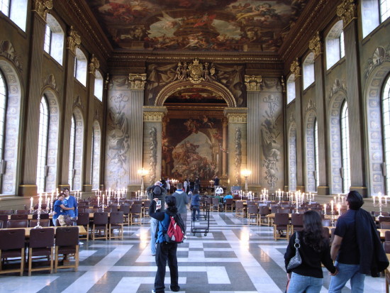 Painted Hall at the Old Royal Naval College (Courtesy Steve Cadman)