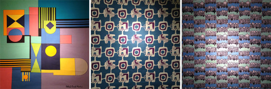 Tapestries by Roberto Burle Marx. (Branden Klayko / AN)