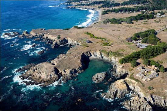 Sea Ranch from above 