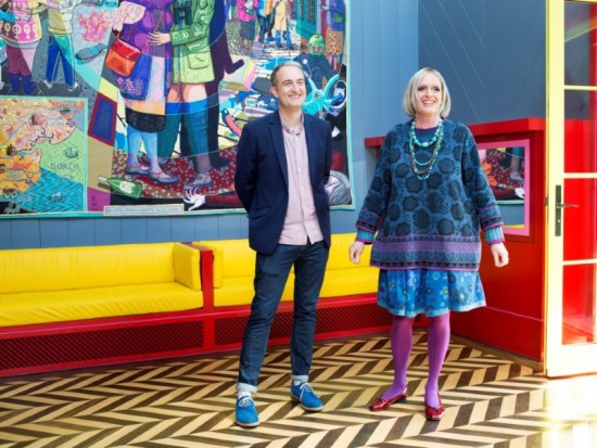 Charles Holland and Grayson Perry. (Courtesy Living Architecture)