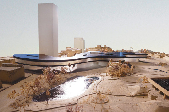 Zumthor's revised scheme from June 2014. Courtesy LACMA/ Atelier Peter Zumthor and Partner.