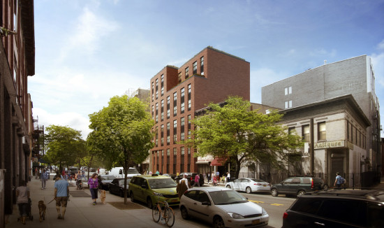 Affordable Housing on Fulton Street in Clinton Hill. (Courtesy Marvel)