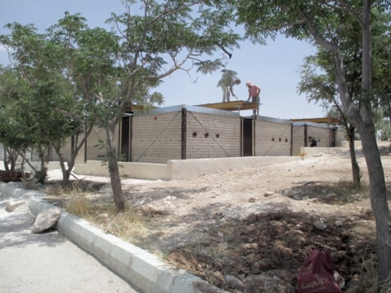 RE:BUILD School in Queen Rania Park (Courtesy Pouya Khazaeli)
