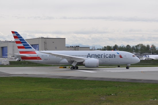 Keeping it Swiss. American Airlines recently switched from Helvetica to Frutiger for the typeface. (Eric Salard / Flickr)