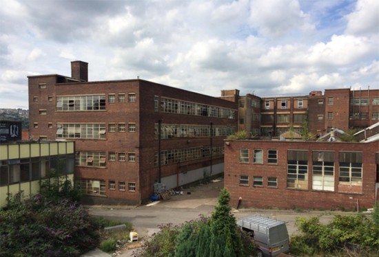 Another disused Sheffield factory (Courtesy Tiger Sheds)