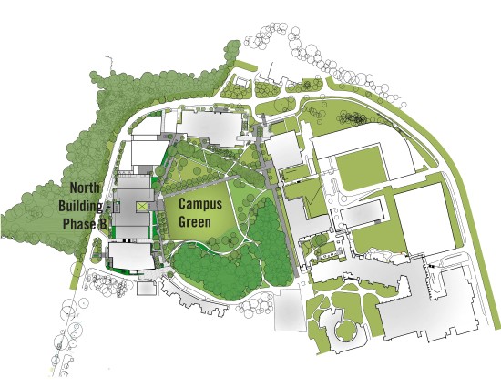 Site plan (Courtesy Perkins+Will)