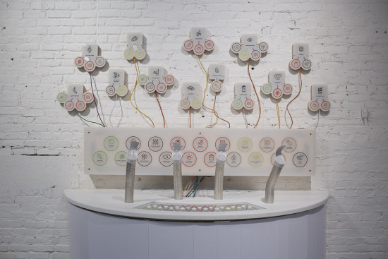 The scent combining machine (Courtesy MOFAD Lab)
