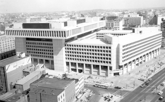 The J. Edgar Hoover Building (Courtesy Federal Bureau of Investigation)