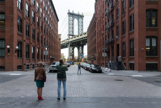 Washington Street with Manhattan Bridge, 2014. (Iwan Baan)